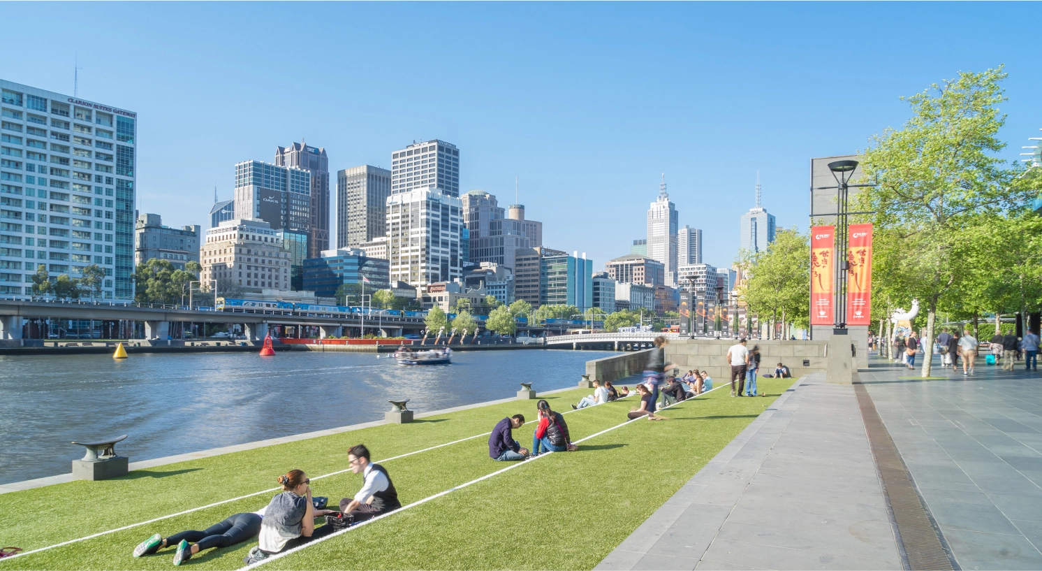 Yarra River southbank